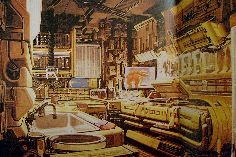 Cyberpunk Blade Runner Syd Mead