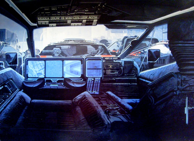 Cyberpunk Blade Runner Syd Mead