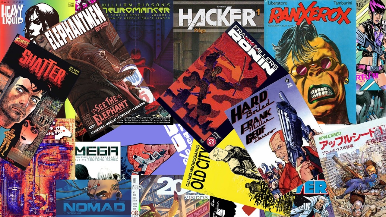28 melhores quadrinhos Cyberpunk!